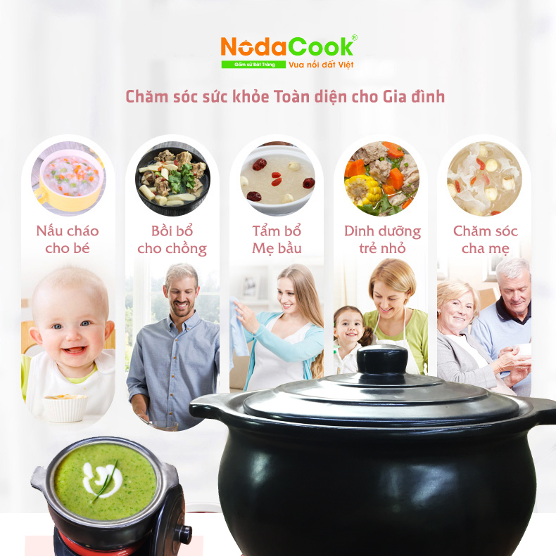 Chăm sóc sức khỏe gia đình toàn diện NodaCook