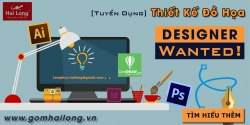 Tuyển Chuyên viên Designer Full Time tại Hải Long Bát Tràng