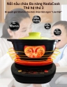 Nồi nấu cháo chậm cho bé 1,2 Lít (Đen)