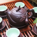 Bộ ấm chén tử sa trường thọ S1