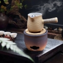 ấm nấu trà sữa kèm bếp