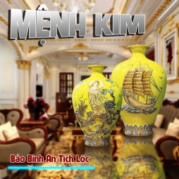 Bình Gốm Phong Thủy cho người mệnh Kim Bình Gốm Phong Thủy cho người mệnh Kim