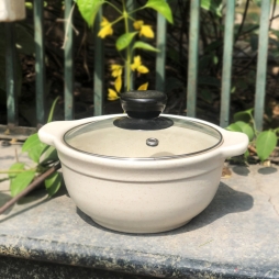 nồi sứ kho cá nắp thủy tinh men sứ trứng NodaCook Bát Tràng 700ml nồi sứ kho cá nắp thủy tinh men sứ trứng NodaCook Bát Tràng 700ml