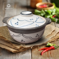 nồi đất hoạ tiết hoa dây đơn nồi đất hoạ tiết hoa dây đơn