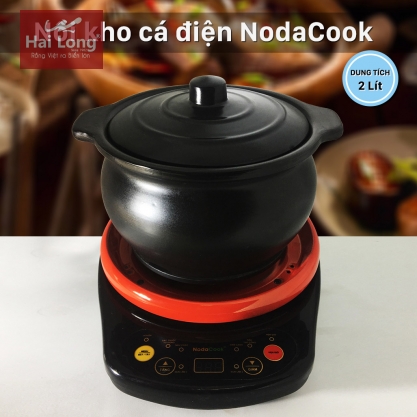 Nồi kho cá điện NodaCook 2 lít (Đen)
