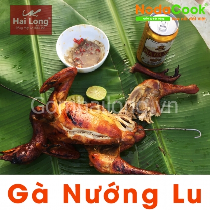 Lu đất NodaCook nướng gà thơm ngon ngọt thịt 