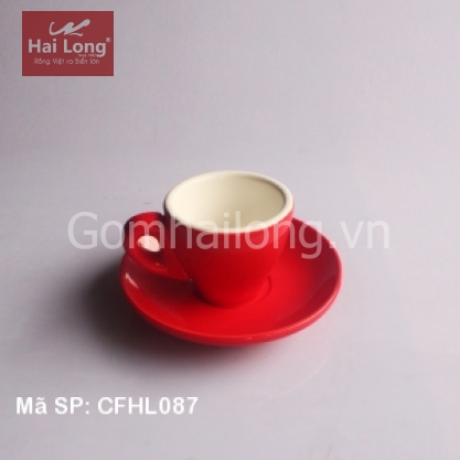 Bộ 05 tách uống cà phê Capuccino - Espresso - Latte cao cấp