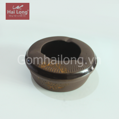 Gạt tàn tử sa mai vàng